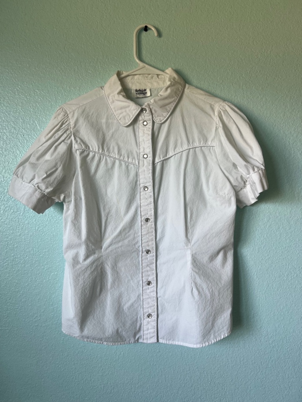 Vintage-style Western blouse